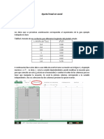 Ajuste Lineal en Excel1