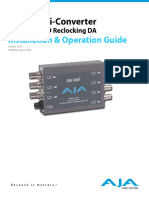 AJA Manual 3GDA v1.0r3 PDF