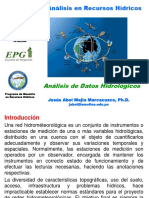 Marh 04 Analisis de Datos Hidrologicos