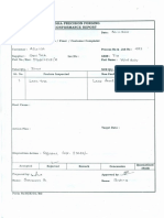 Shanmugha Precision Forging Non - Conformance Report: O. Date