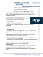 Tarifario - Eventos 2018-2019 PDF