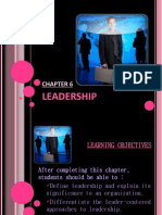 CHAPTER 6 - Leadership