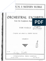 IMC, Extractos Orquestales para Repertorio Sinfónico, Volumen 3