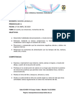 Formato Docentes Actividades Estrategias para La Educación y Formación Virtual 27 PDF