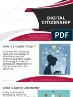 Digital Citizenship: Mr. Rowell L. Marquina