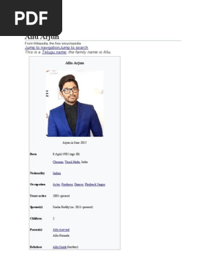 Allu arjun
