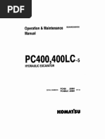 Operation & Maintenance SEAM02080502 Manual: Hydraulic Excavator