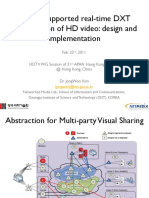 CUDA-supported Real-Time DXT Compression of HD Video: Design and Implementation