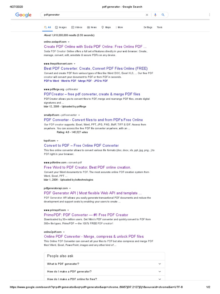 Best PDF Converter Create, Convert PDF Files Online (FREE) About