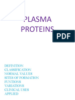 Plasma Proteins