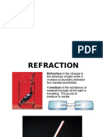 Refraction Dispersion