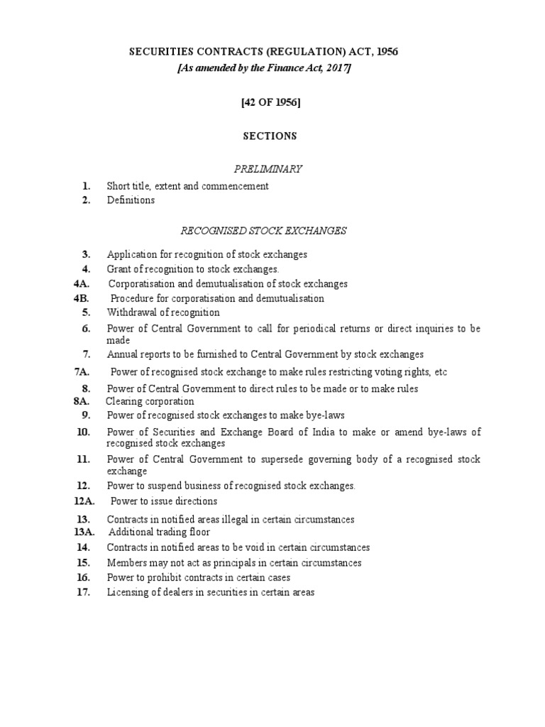 Scra Act PDF Stocks Securities (Finance)