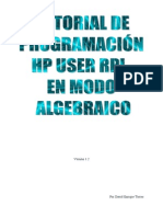 Tutorial HP UserRPL Modo Algebraicov1.2