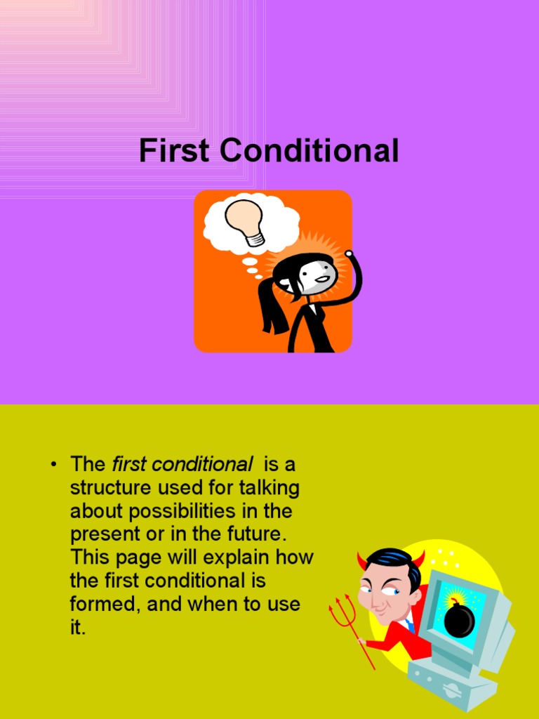 First Conditional 1211399698351680 8 | PDF | Language Arts & Discipline ...