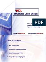 VLSI Structured Logic Design