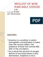 Epidemiology of Non Communicable Disease