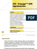 Manual de Programación de la TI 89 Titanium