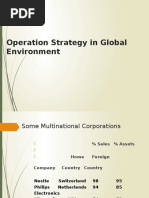 CH II - Operation Strategy in Global Environment