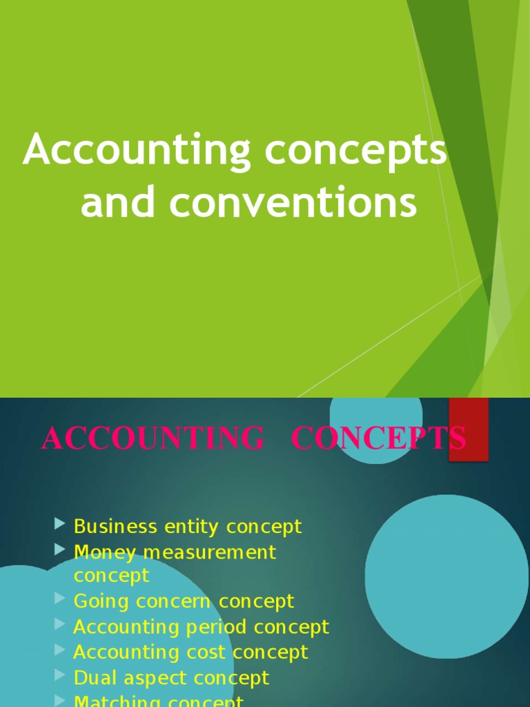Befa Accounting Concepts and Conventions | PDF | Revenue | Accrual