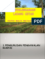 KULIAH 4 - Getah - Penyelenggaraan Ladang MYAS