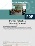 Pelatihan Gizi PDF