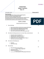 ICSE Class 6 Chemistry Sample Paper 2 PDF