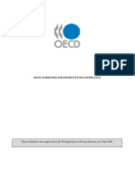 OECD Guidelines For Pension Fund Governance 2009