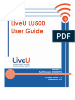 LiveU LU500 UserGuide EN