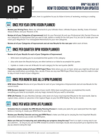 Once Per Year (RPM Vision Planner) : How To Schedule Your RPM Plan Updates