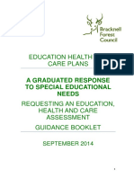 Education Health and Care Plans: A Graduated Response To Special Educational Needs