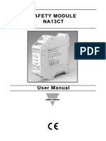 Manual de Utilizador - Relé 24 VDC - NA13CT