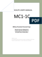 PARACHUTE-MC1-1C User Manual-Packing and Maintenance Guidelines