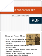 A Most Forgiving Ape: by Alan Moorehead