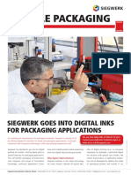 Flexible Packaging: Siegwerk Goes Into Digital Inks For Packaging Applications