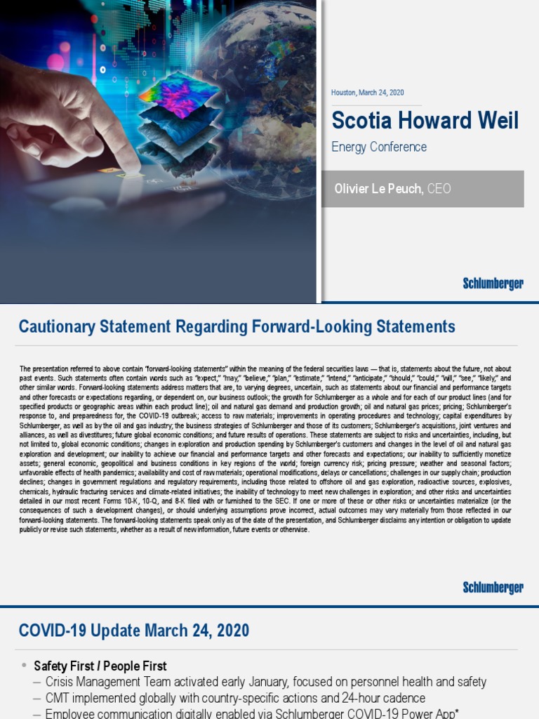 Scotia Howard Weil Energy Conference PDF Risk Petroleum