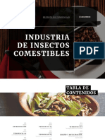 REPORTE - Industria de Insectos Comestibles