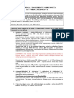 Pojanjenja I Dokumenti Potrebni Za Ostvarivanje Bodova PDF