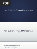 Plan Quality in Project Management