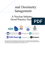 Personal Dosimetry Management GPG
