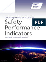 Safety Performance Indicators: Development and Use of