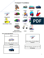 Transport Modes and Travel Vocabulary