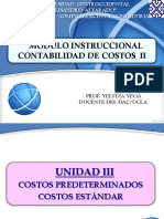 Costos Estandar Unidad Iii