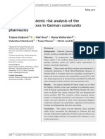 Prospective Systemic Risk Analysis of The Dispensing Process in Germany Community Pharmacy