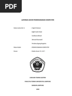 Download Laporan Akhir Pemrograman Komputer Dengan Bahasa cpdflAPORAN AKHIR PEMROGRAMAN KOMPUTER by adipradana SN45857432 doc pdf