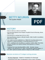 Betty Neuman and Key Nursing Theories