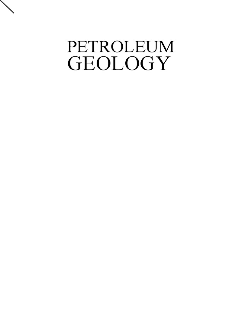 Petroleum Geology By F K North Final Docx Reflection Seismology Petroleum Reservoir