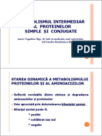 Stomatologie - Met. Intermediar Al Proteinelor PDF