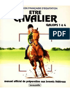 Livres équitation : livre galop 1 à 4 (passage de galop), livre cavalier 1  à 7