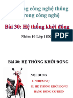 Bai 30 He Thong Khoi Dong