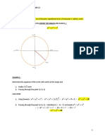 Analytical Geometry Grade 12